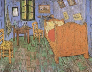 Vincent Van Gogh The Artist's Bedroom in Arles (mk09) oil painting picture